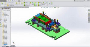 Solidworks toolmaking software at Larego Toolmaking